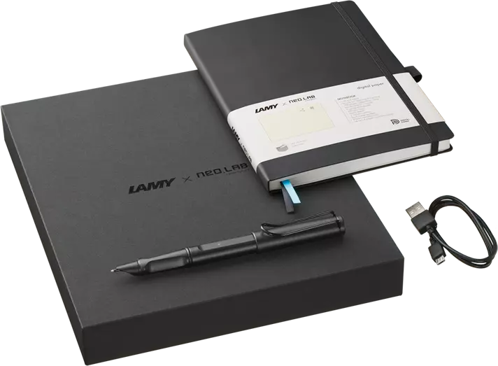 Digital Writing LAMY safari all black ncode Set